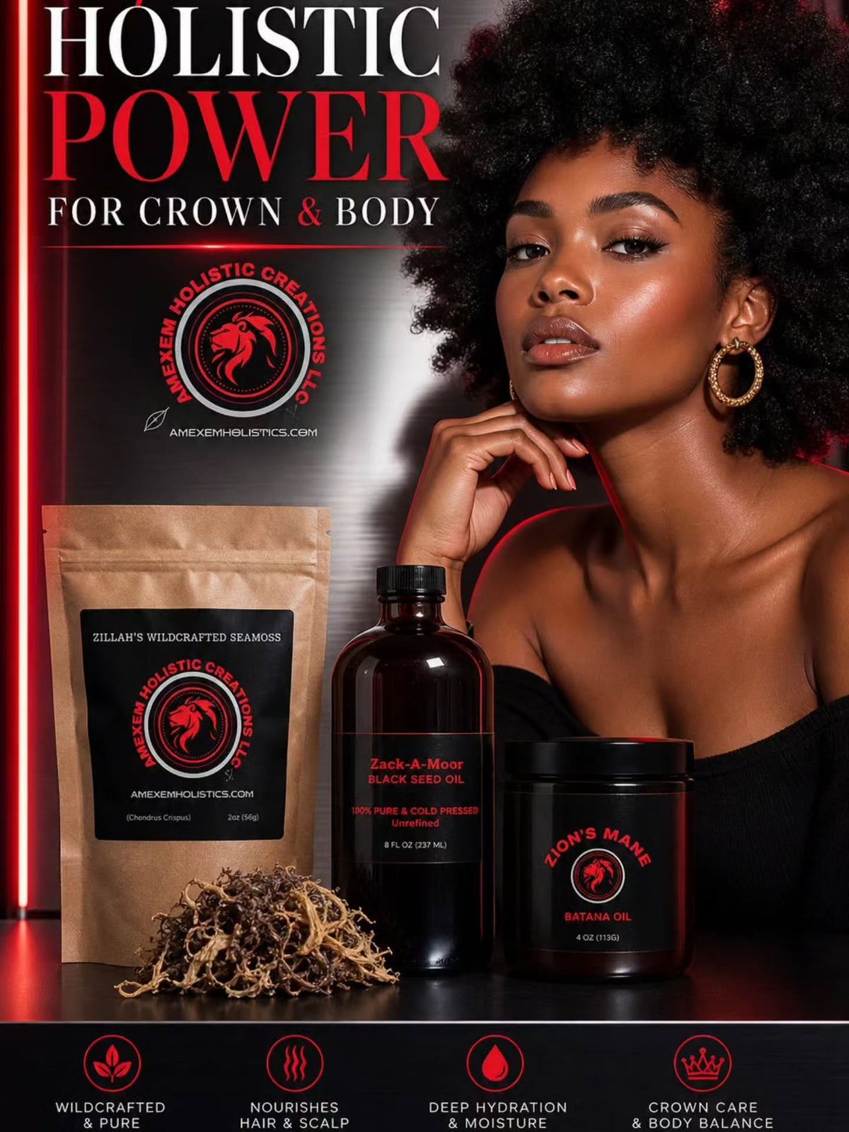 How to Use🦁 Batana Oil 👑 in a Simple Natural Hair Care Routine🦁