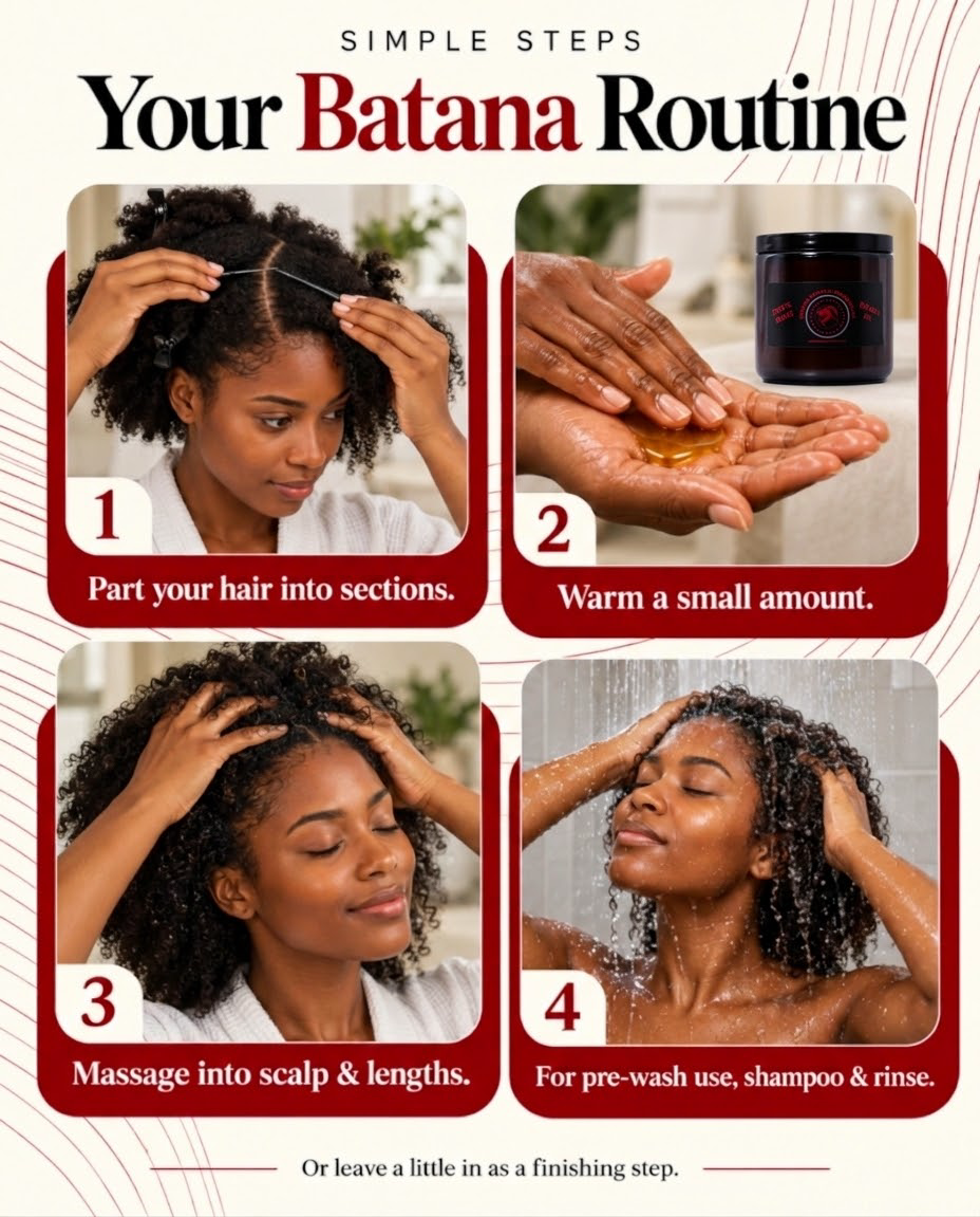 Zion’s Mane Batana Oil